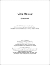 Malala! SSA choral sheet music cover